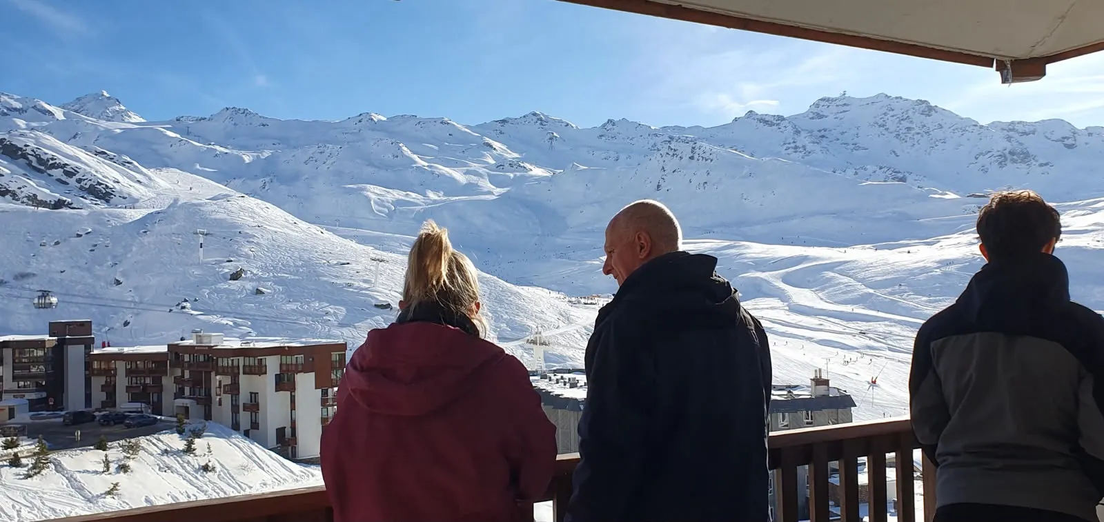 Estação de esqui de Val Thorens, nos Alpes Franceses
