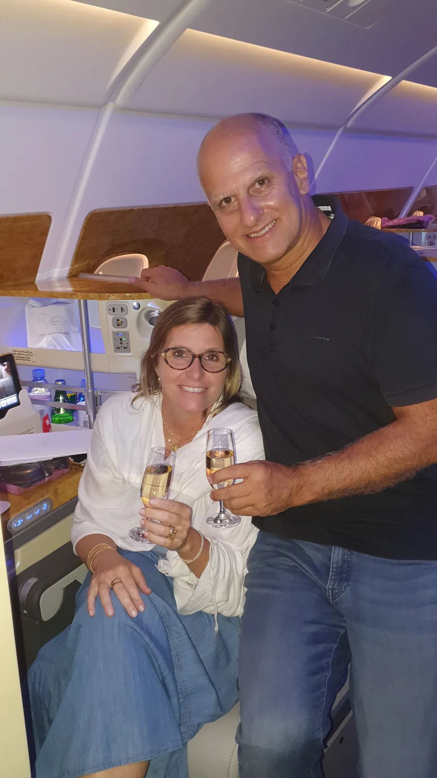 Classe Executiva no A380 da Emirates