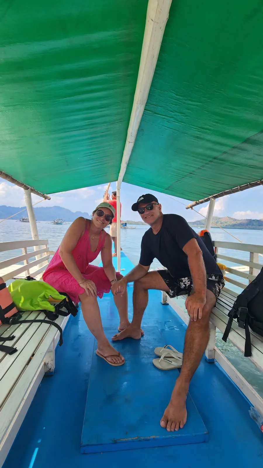 Passeio de barco pelas ilhas de Palawan, Filipinas