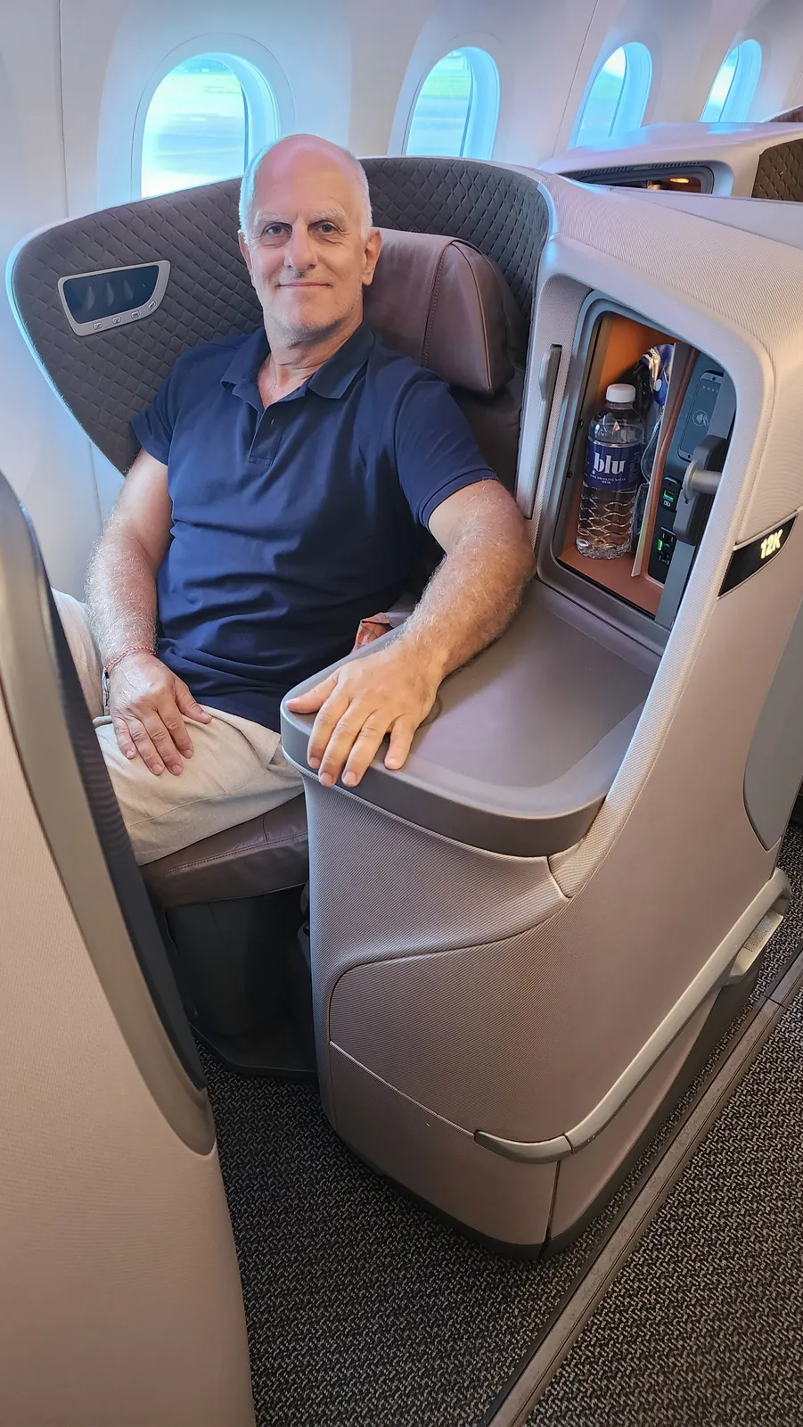 Classe Executiva da Singapore Airlines